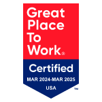 Great Place to Work Certified 2024-2025