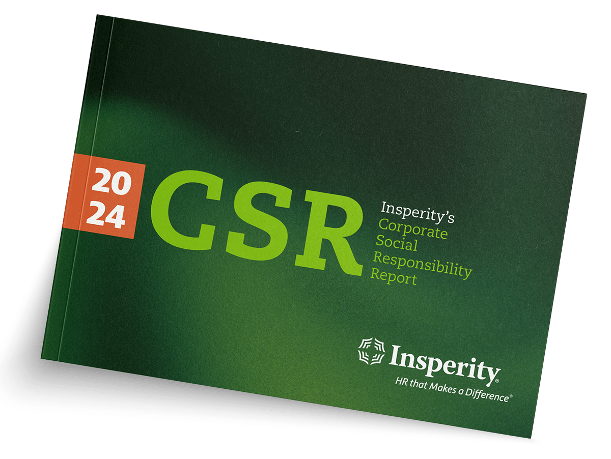 Insperity CSR 2024 Cover